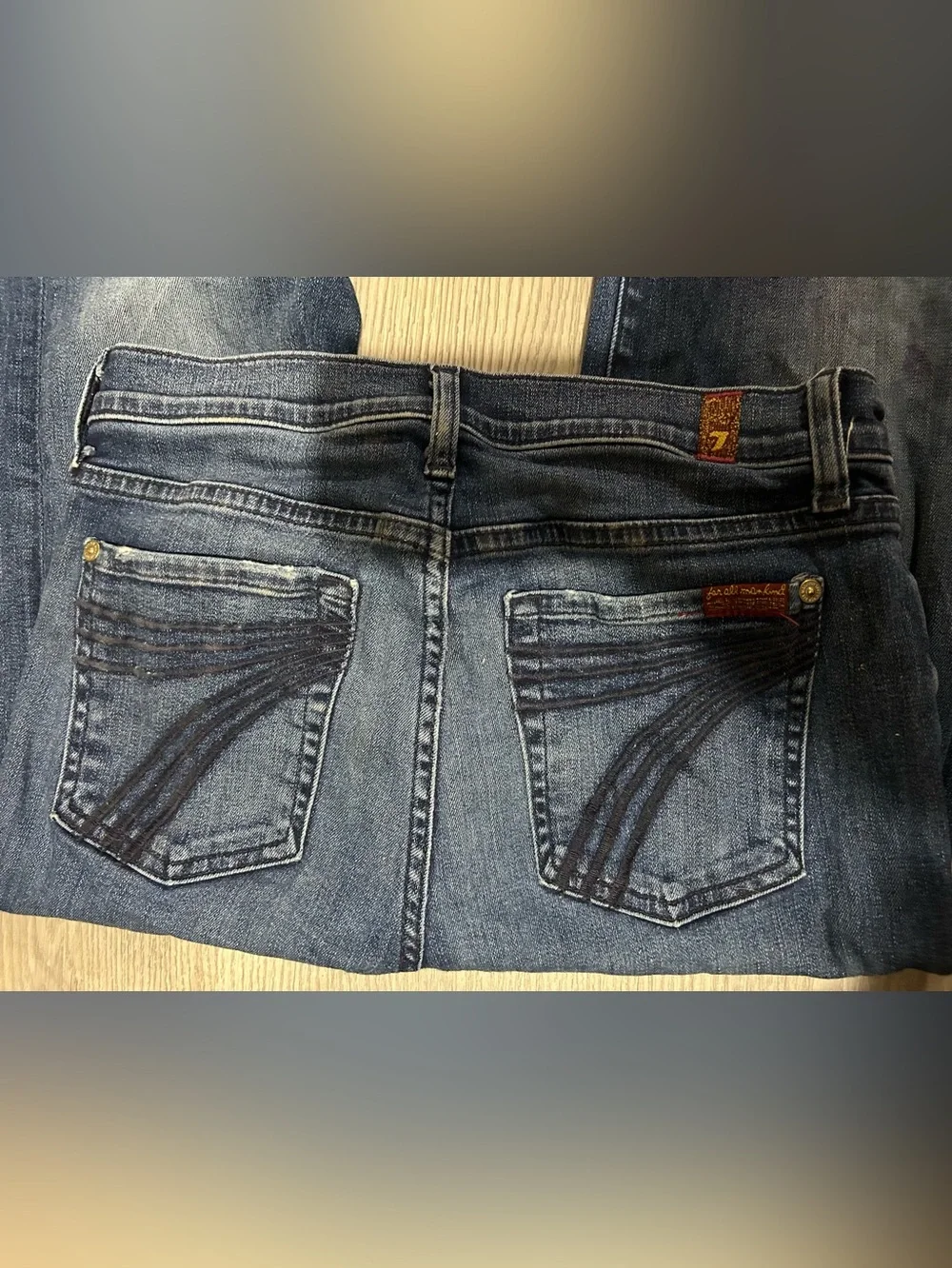 7 for all man kind designer jeans - Picture 3 of 4